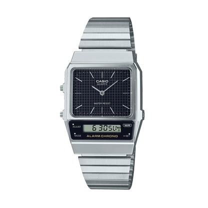 CASIO VINTAGE Mod. EDGY COLLECTION RETRO DIAL - BLACK