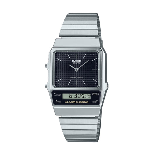 CASIO VINTAGE Mod. EDGY COLLECTION RETRO DIAL - BLACK