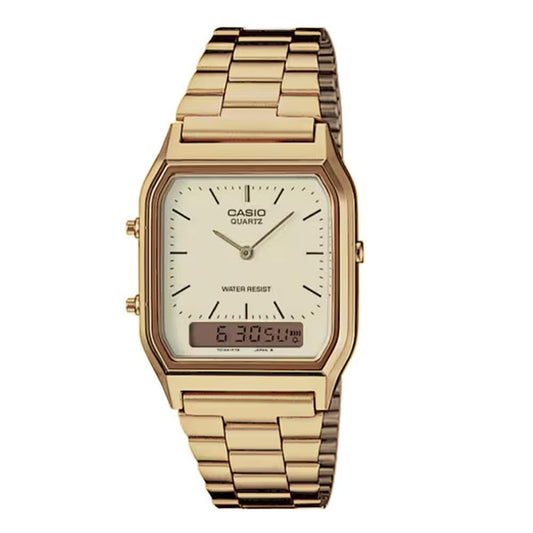 CASIO VINTAGE Mod. EDGY COLLECTION SUNRAY DIAL - GOLD Gent Ready stocked Watches,Lady Ready Stocked Watches,Men,READY STOCKED WATCHES,Unisex,Women,Wristwatch