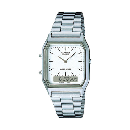 CASIO VINTAGE Mod. EDGY COLLECTION SUNRAY DIAL - WHITE Category-Watches,Gender-Men,Gender-Women,Gent Ready stocked Watches,Lady Ready Stocked Watches,Men,READY STOCKED WATCHES,Subcategory-WatchesUnisex,Unisex,Unisex Watches - Watches,Women,Wristwatch