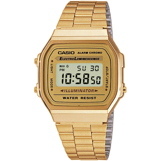 CASIO VINTAGE Mod. ICONIC ALL GOLD READY STOCKED WATCHES,Unisex,Wristwatch