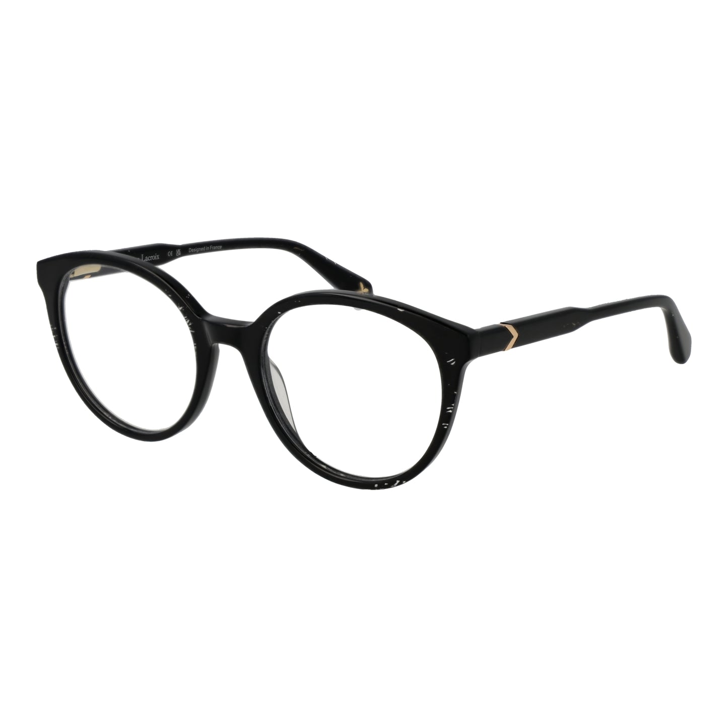 CHRISTIAN LACROIX MOD. CL1147 51001 stylish lady's eyewear with black frame, perfect for fashion-forward women seeking luxury.