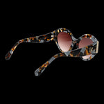 CHRISTIAN LACROIX MOD. CL5122 54005 lady sunglasses with tortoise shell pattern and gradient lenses, side view