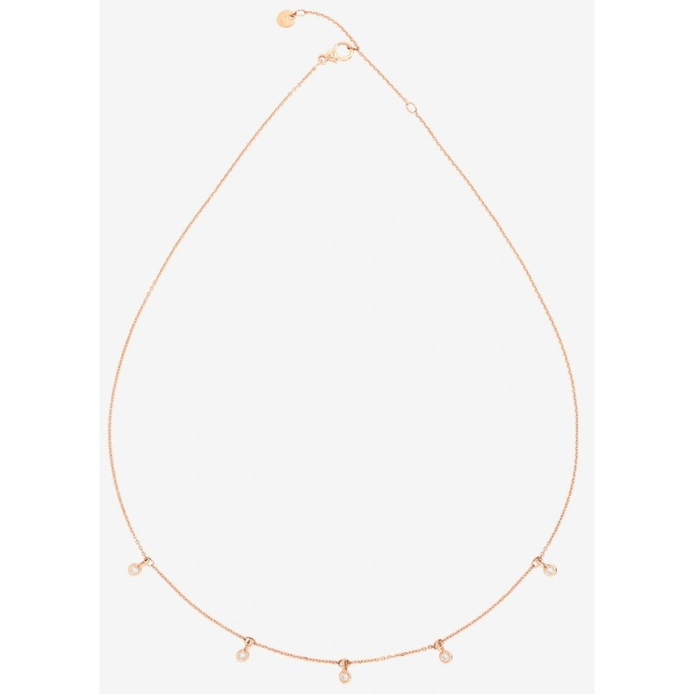 Gold chain necklace COLLANE DODO MOD. DCC2011ESSENDB09R42 with simple design and delicate pendants