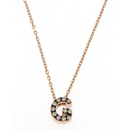COLLANE RUE DES MILLE MOD. GRZ-CH INIZ G DESIGNER FASHION JEWELLERY