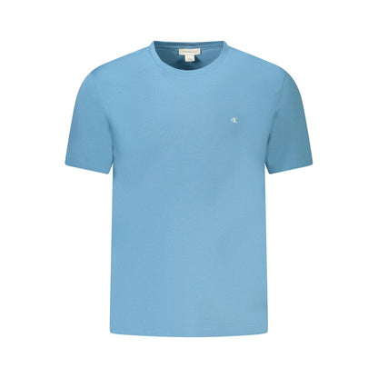 Calvin Klein Azzurro Cotton Men's T-Shirt