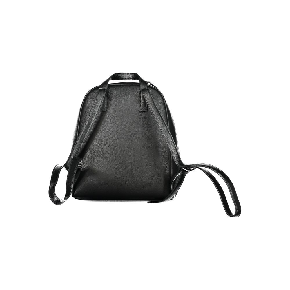 Calvin Klein Black Polyurethane Women Backpack