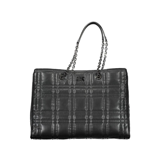 Calvin Klein Nero Polyester Woman Handbag 1728,67403481248,Bags,Black,Calvin Klein,Handbags - Bags,New with tags,Women