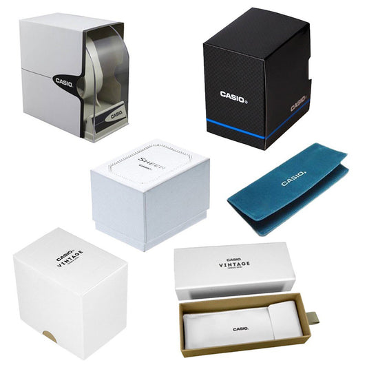 CASIO COLLECTION Mod. LADY DAY & DATE - CHAMPAGNE official packaging boxes