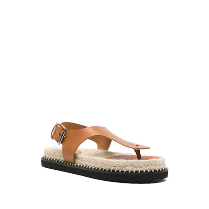 Castañer Castaner Sandals Leather Brown
