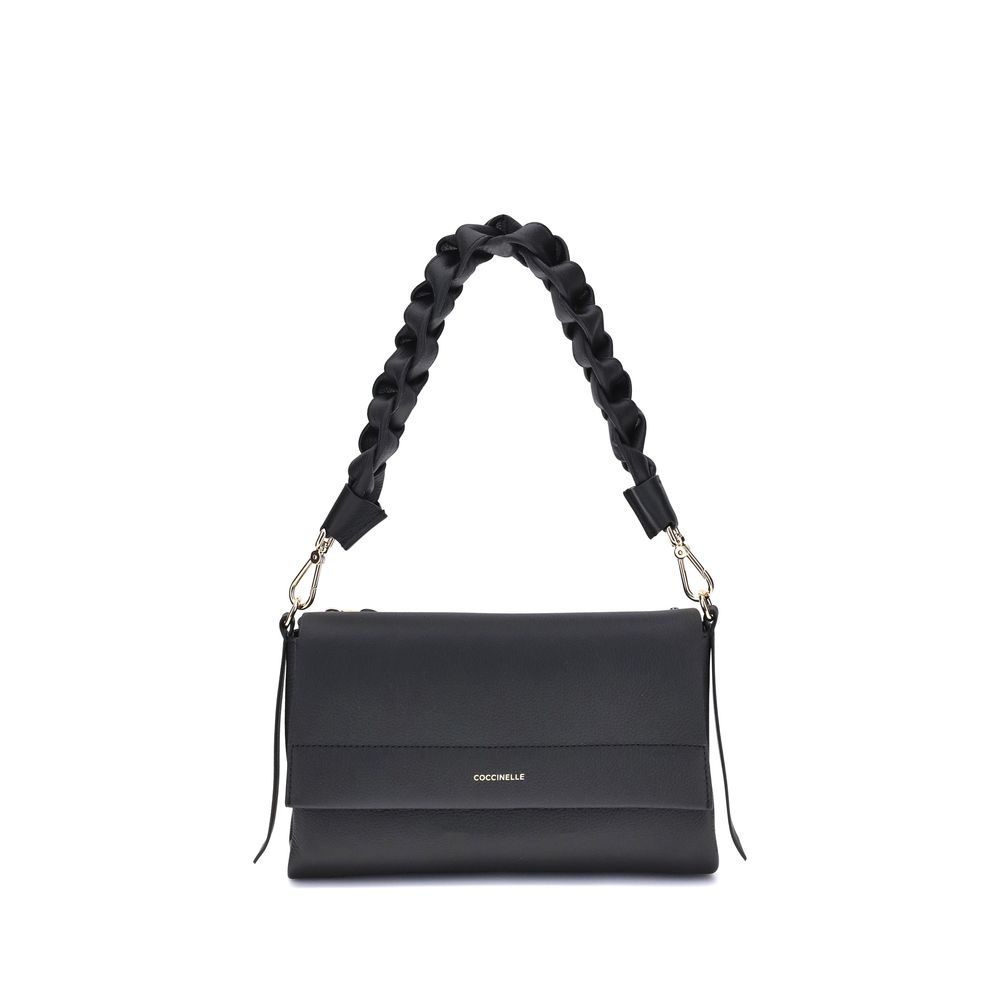 Front view with bag zipped and handles upright.
