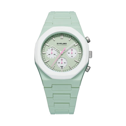 D1 MILANO Mod. POLYCHRONO GREEN BLAST