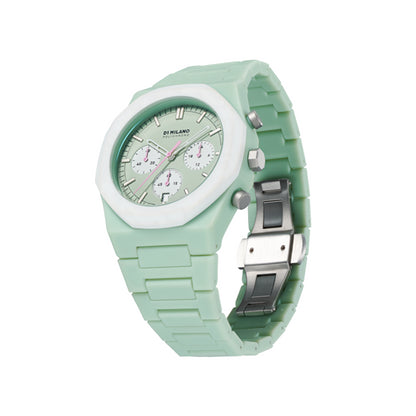 D1 MILANO Mod. POLYCHRONO GREEN BLAST