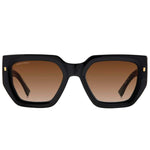 DSQUARED2 MOD. D2 0031_S unisex acetate sunglasses with a bold square design and gradient lenses.