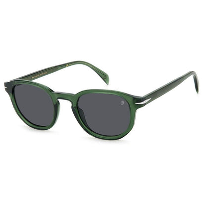 DAVID BECKHAM MOD. DB 1007_S sunglasses in green acetate for gentlemen.