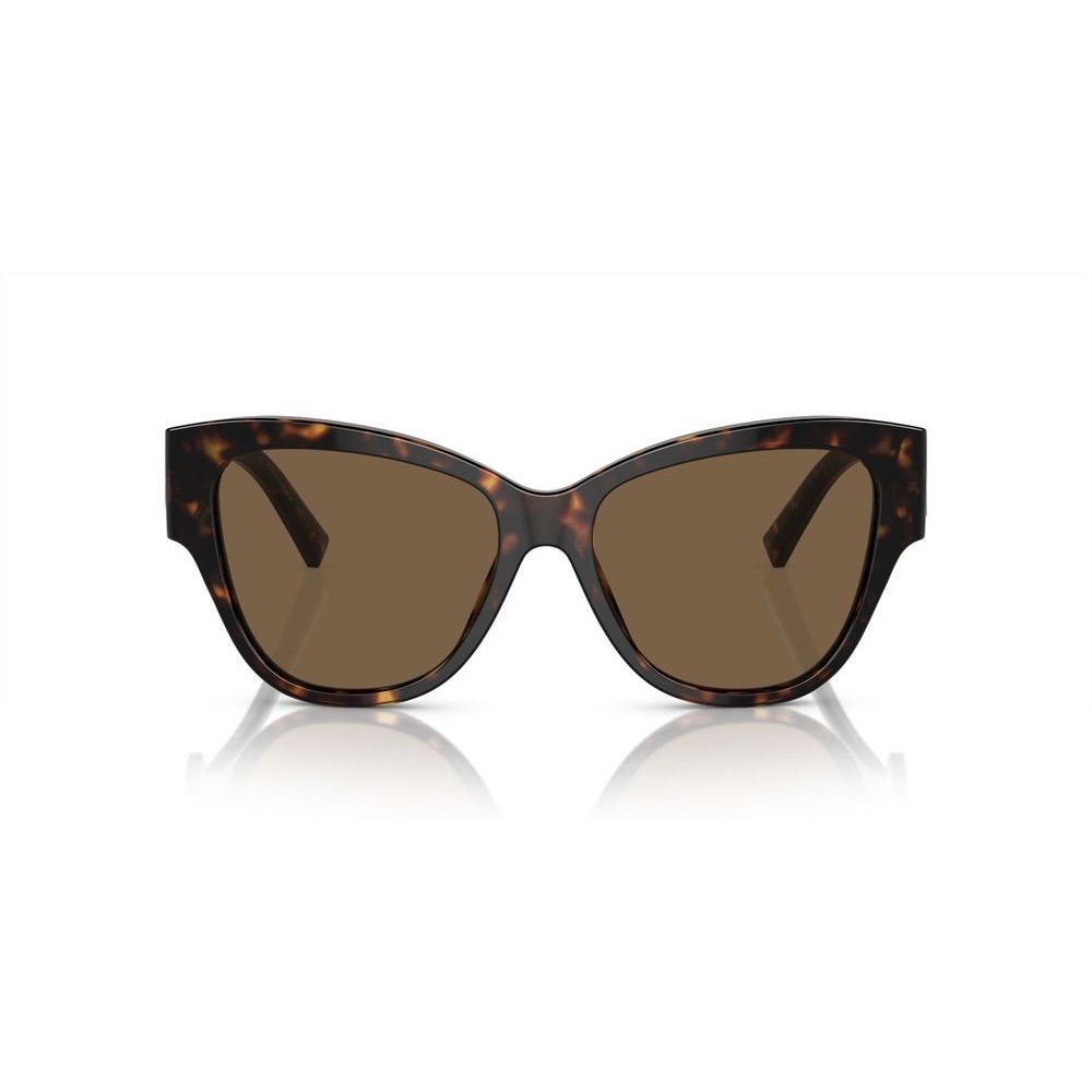 DOLCE & GABBANA MOD. DG 4449 lady acetate sunglasses with tortoiseshell frame and brown lenses