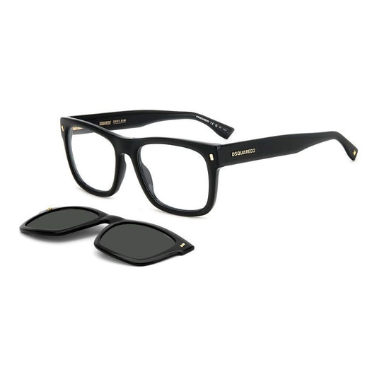 DSQUARED2 MOD. D2 0100_CS acetate men's sunglasses with detachable lenses.