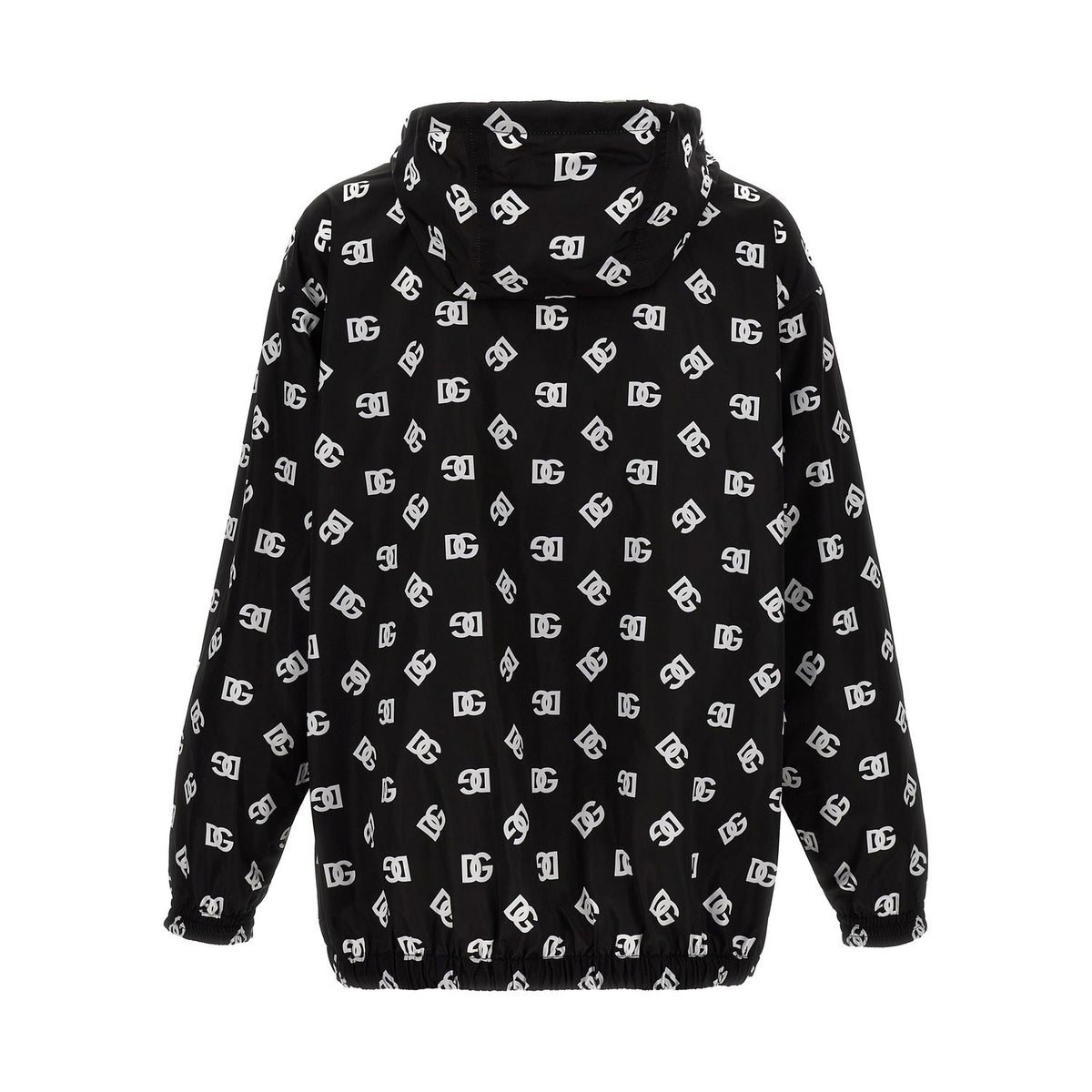 Dolce & Gabbana Bicolor Polyester Shell Jacket