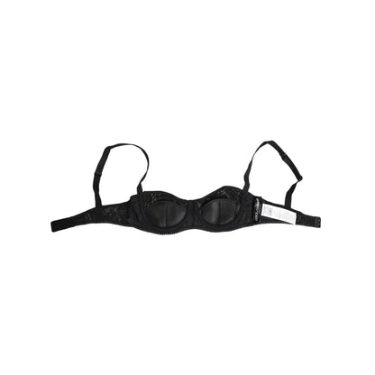 Dolce & Gabbana Black Lace Underwire Bra Lingerie Underwear