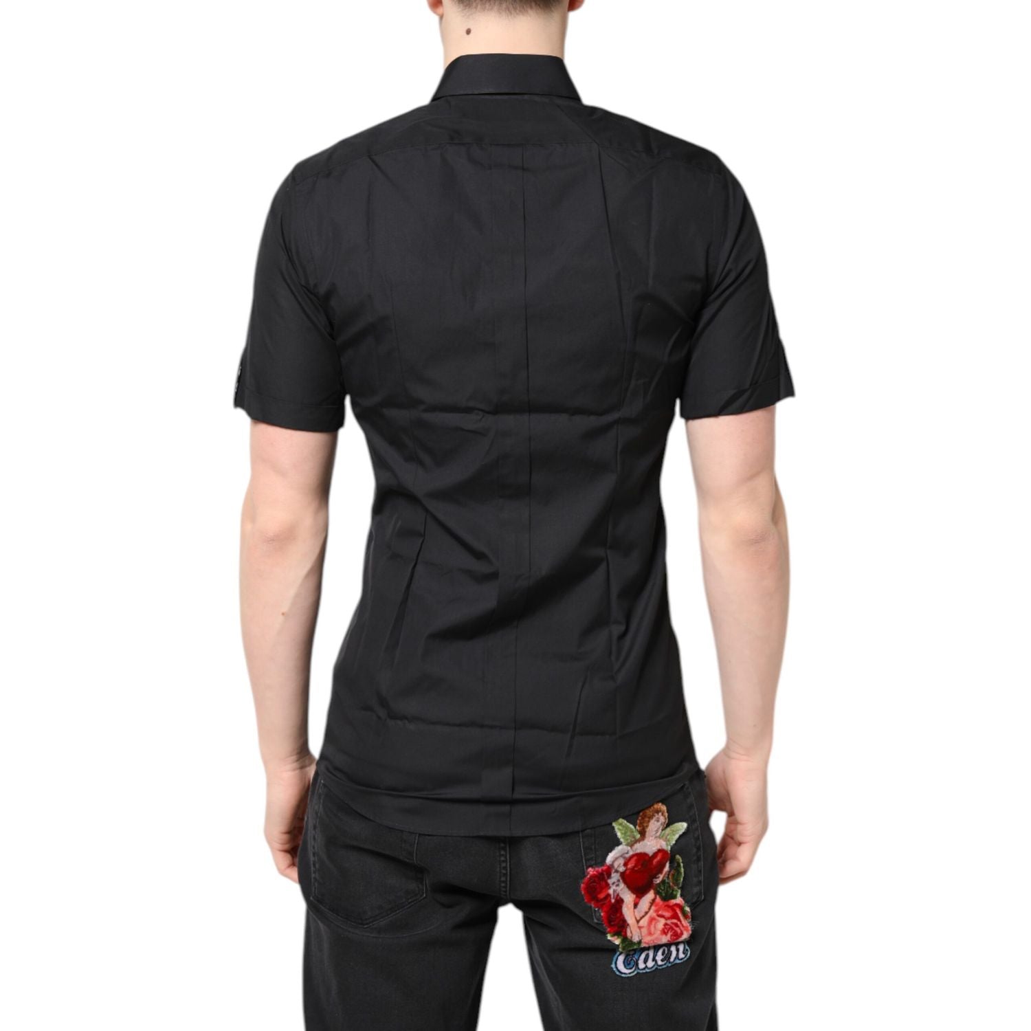 Front view with bag zipped and handles upright.