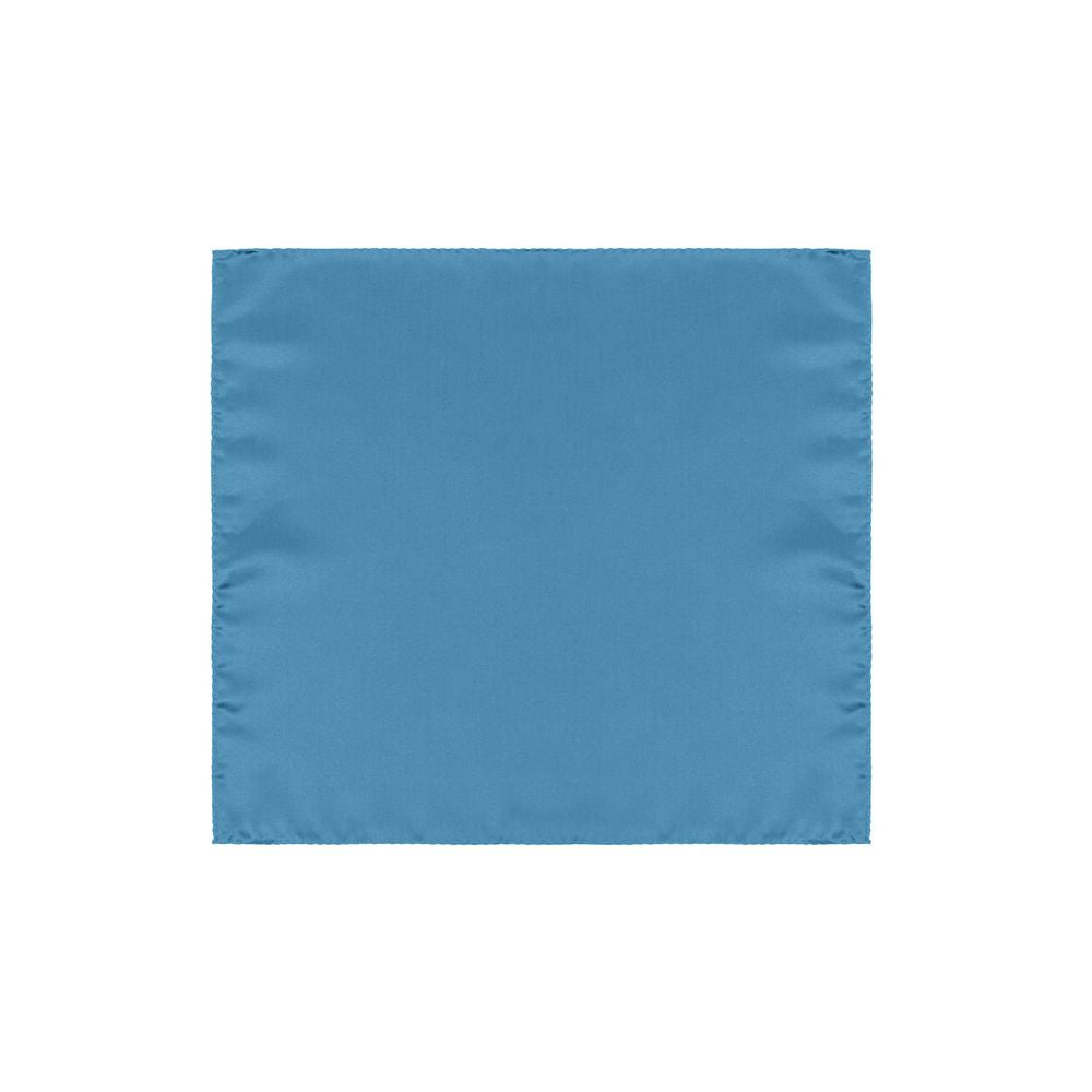 Dolce & Gabbana Light Blue Silk Pocket Square, 100% silk, 31x31 measurements, sugar paper color fashion accessory.