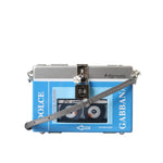 Dolce & Gabbana Multicolor Cassette Player Box DG Music Crossbody Shoulder Bag with silver-tone hardware and flower charm.