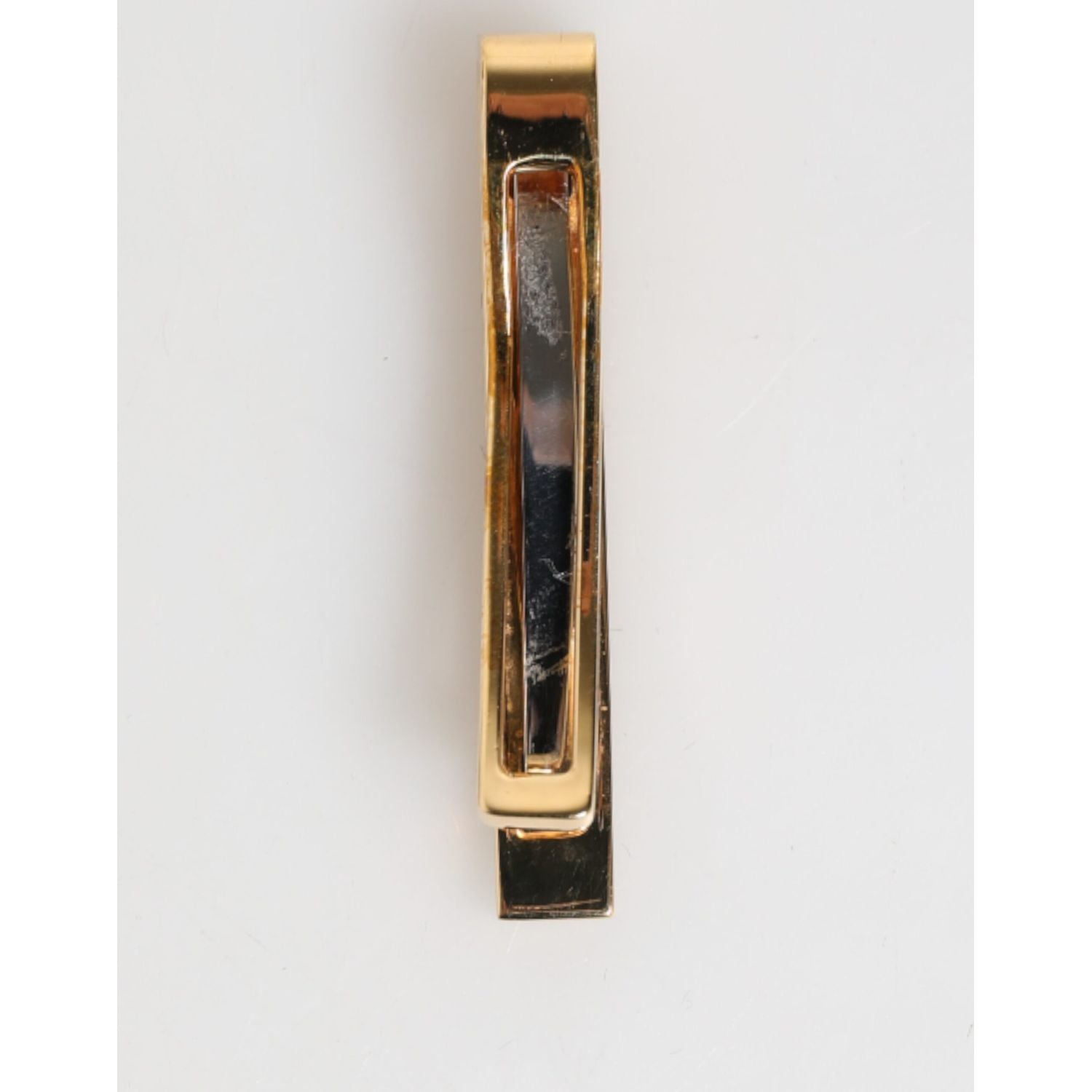Dolce & Gabbana Multicolor Gold Tone Brass Men's Accessory Tie Clip Bar
