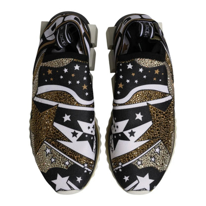 Dolce & Gabbana Multicolor Sorrento Low Top Sneakers Shoes