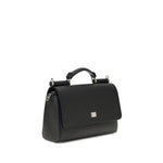 Dolce & Gabbana My Sicily leather Handbag with top handle and logo hardware