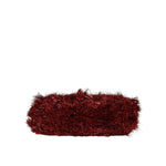 Dolce & Gabbana Red Gold Chain VANDA Tinsel Crystals Evening Clutch Bag
