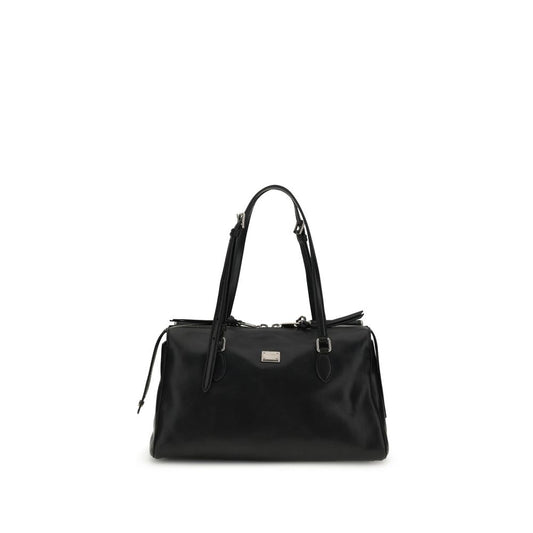 Dolce & Gabbana Vittoria Handbag with leather handles and zipper closure