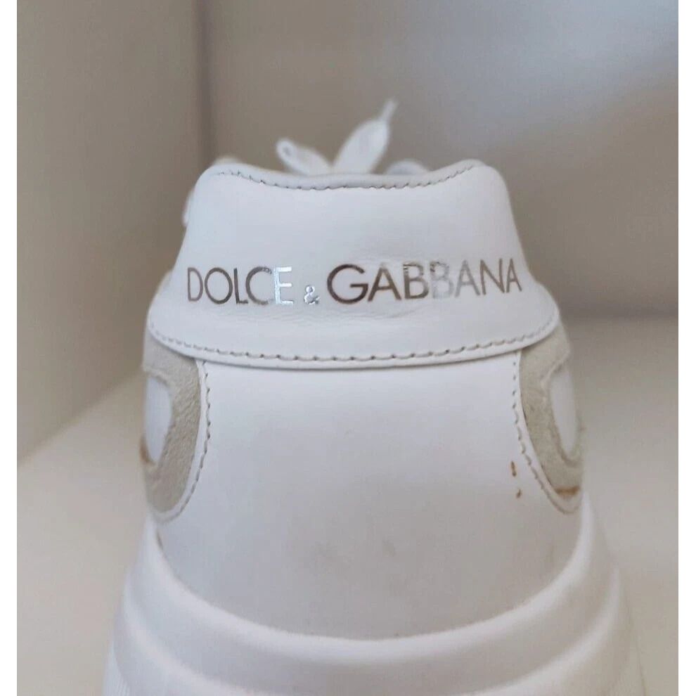 Dolce & Gabbana White Daymaster Low Top Mens Sneakers