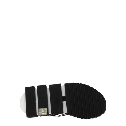 Dolce & Gabbana White Fabric Chunky Sneakers