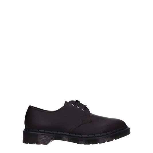 Dr. Martens Purple Leather Oxfords And Derbies