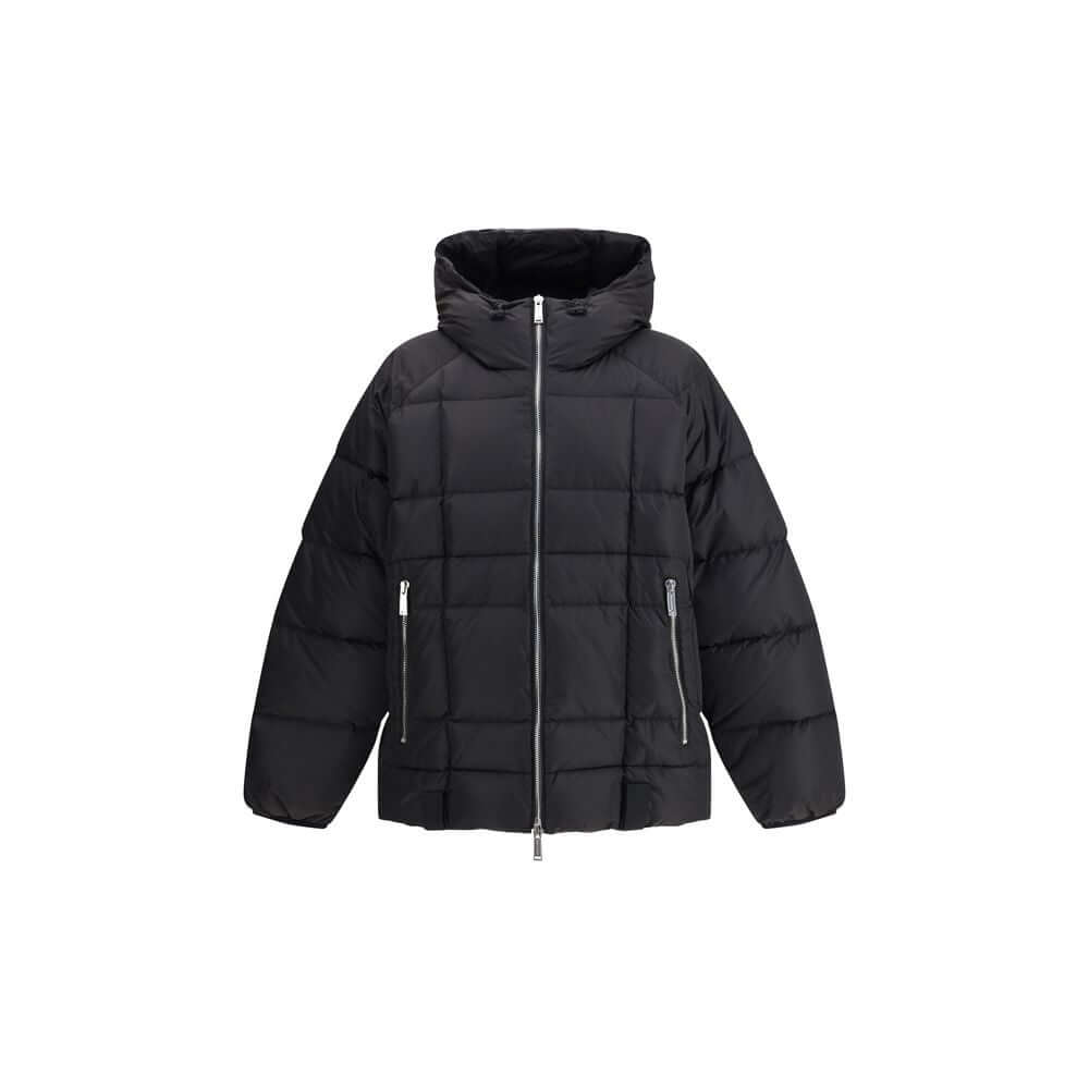 Dsquared² Black Polyamide Coat