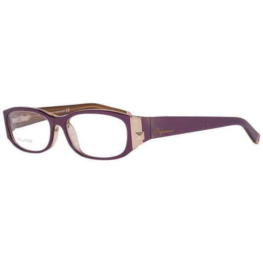Stylish Dsquared² Purple Plastic Frames glasses for women, model DQ5053-081-53, featuring a modern design with a lens size of 53mm.