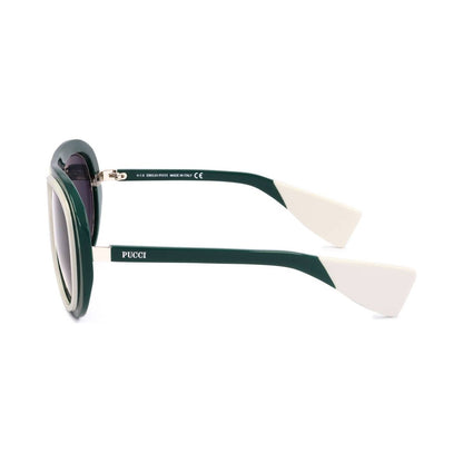 EMILIO PUCCI SUNGLASSES Mod. EP0059 SHINY DARK GREEN