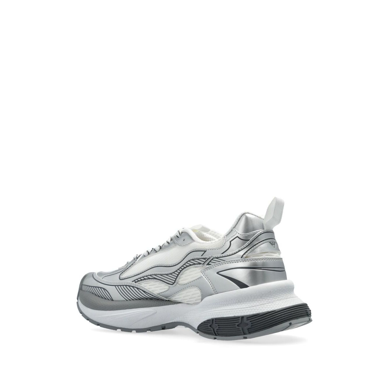 EMPORIO ARMANI EXCLUSIVE Emporio Armani logo-embossed sneakers Sneakers