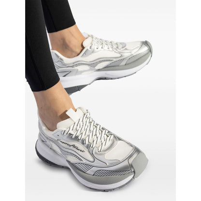 EMPORIO ARMANI EXCLUSIVE Emporio Armani logo-embossed sneakers Sneakers