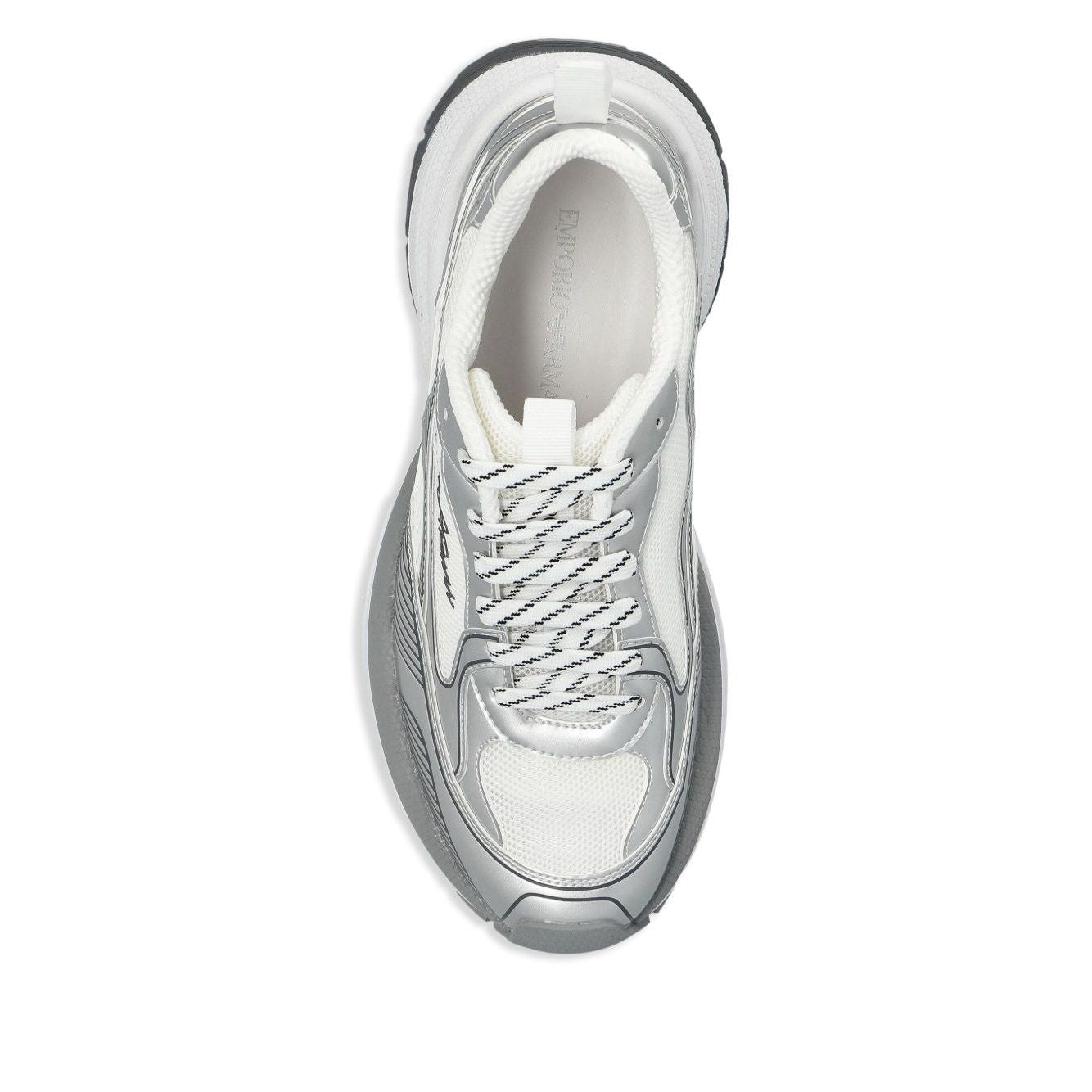 EMPORIO ARMANI EXCLUSIVE Emporio Armani logo-embossed sneakers Sneakers