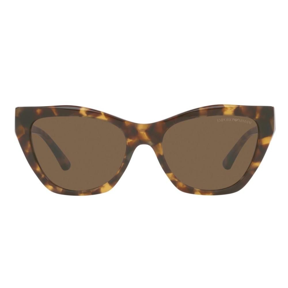 EMPORIO ARMANI MOD. EA 4176 acetate sunglasses for ladies with tortoiseshell frame and brown lenses.