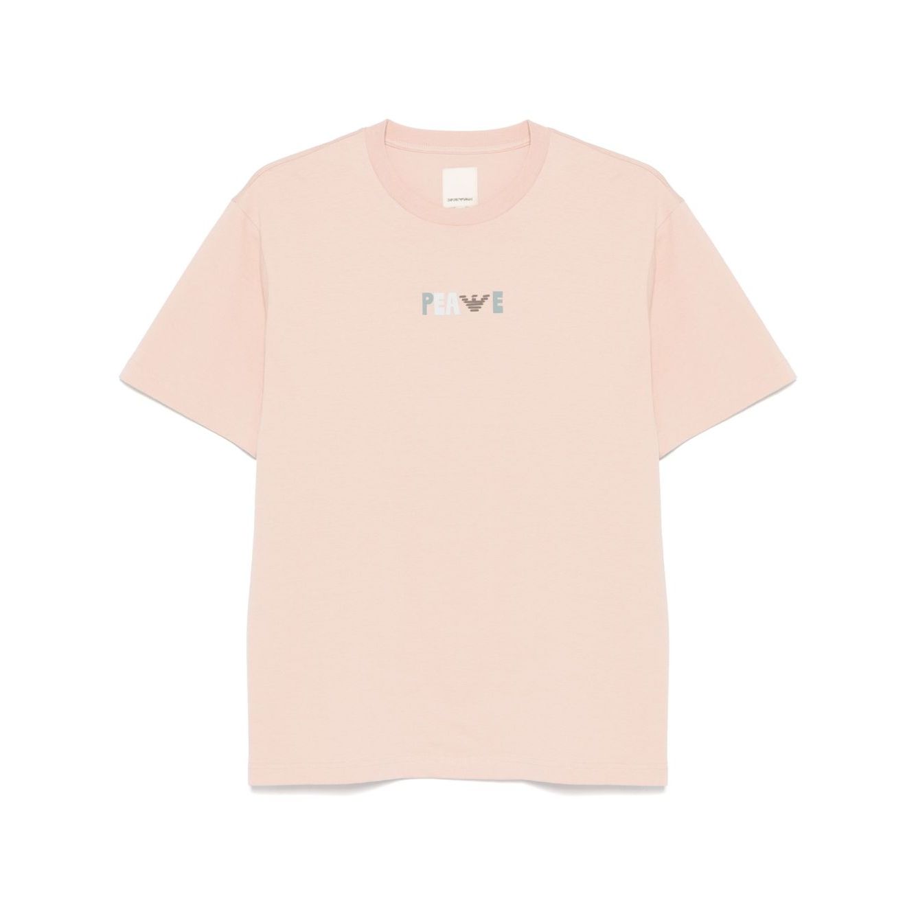 Emporio Armani T-shirts and Polos Beige Topwear