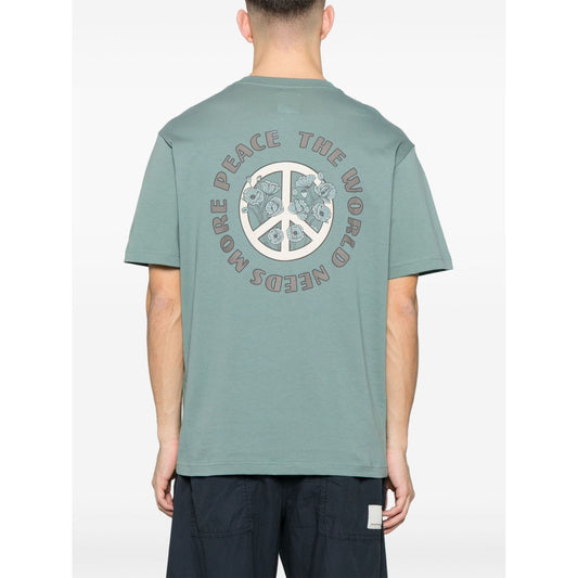 Emporio Armani T-shirts and Polos Green Topwear