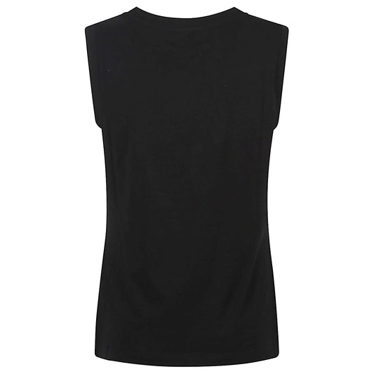 Emporio Armani Top Black Topwear