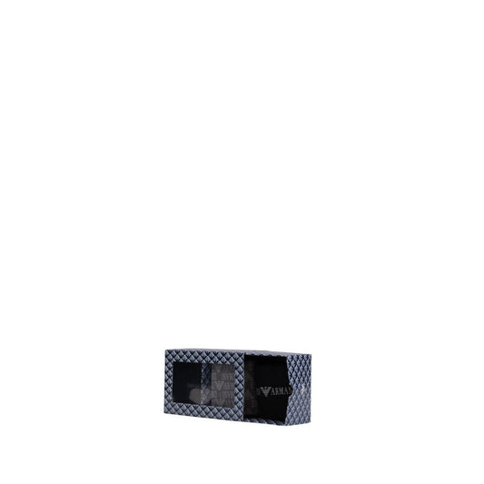 Emporio Armani Underwear Black Cotton Socks