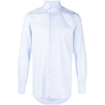 FINAMORE 1925 NAPOLI Shirts Clear Blue Shirts