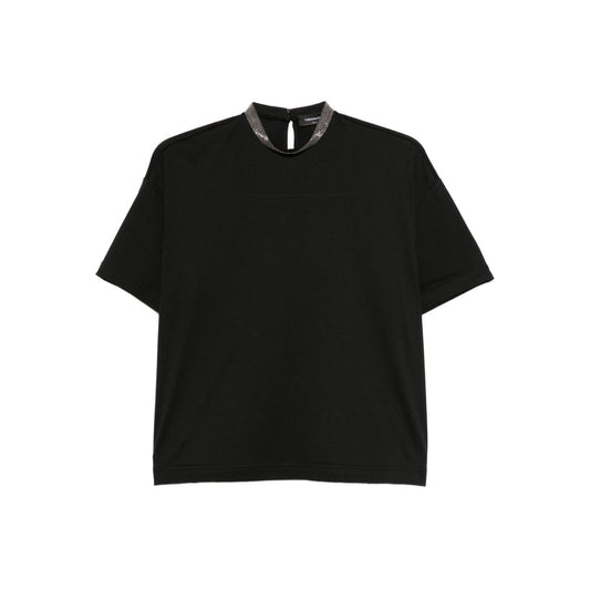 Fabiana Filippi Top Black Topwear