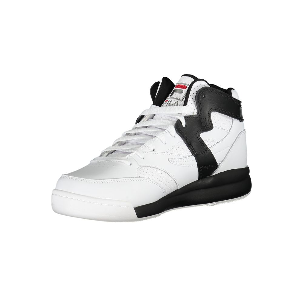 Fila High-Top Athletic Lace-Up Sneakers with Contrast Details, featuring a blend of style, performance, and the iconic Fila logo.