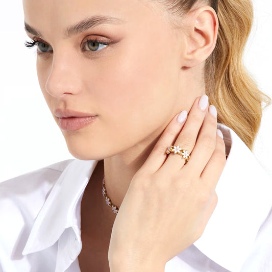 GUESS JEWELS JEWELRY Mod. JUBR04132JWYGWH52 Ring