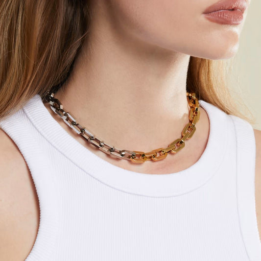 GUESS JEWELS JEWELRY Mod. JUBS03217JWRHYGT-U DESIGNER FASHION JEWELLERY